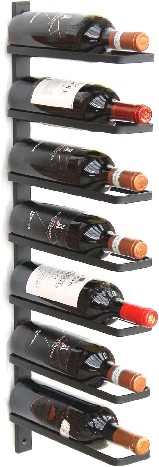 Weinregal für die Wandmontage