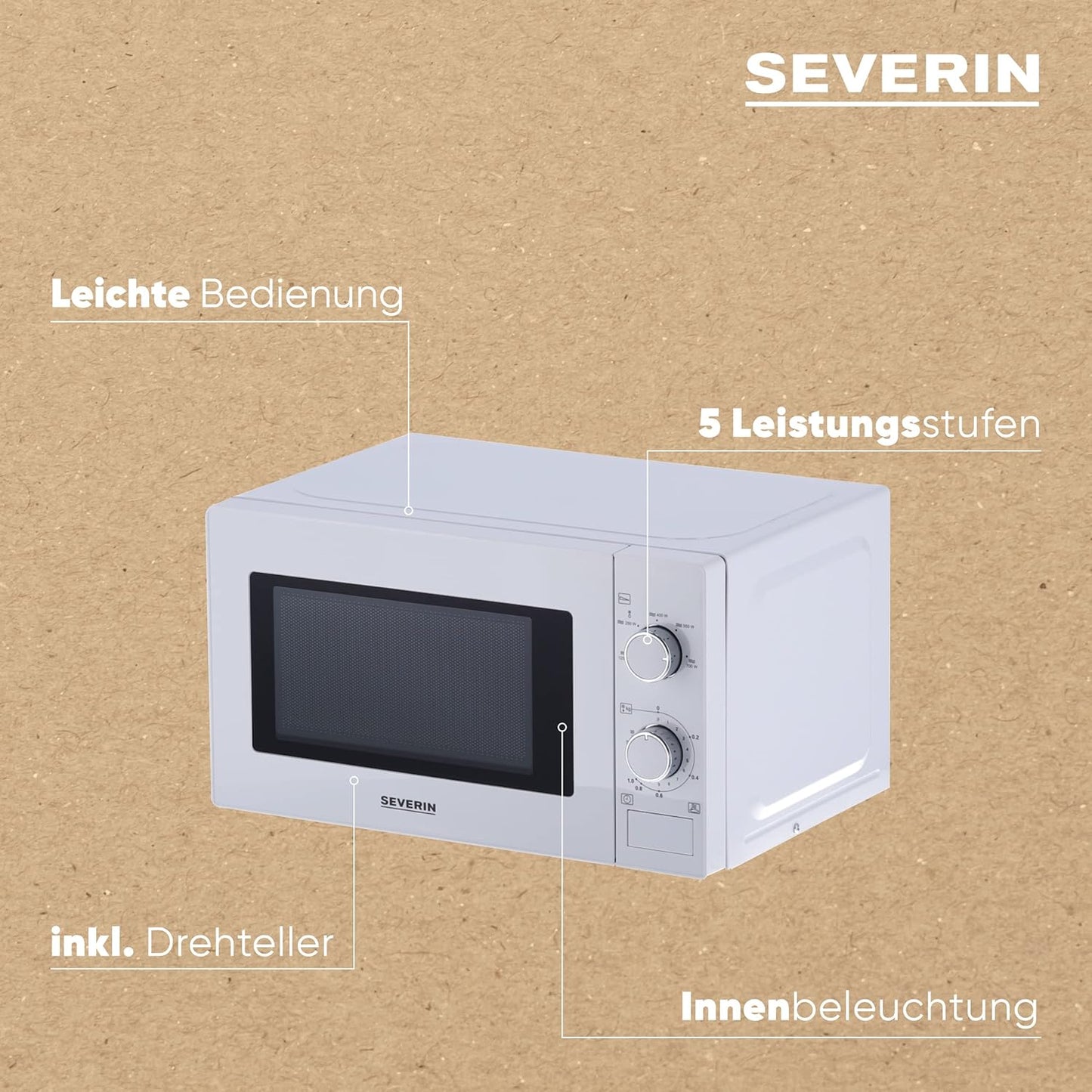 Mikrowelle MW 7770, Weiss