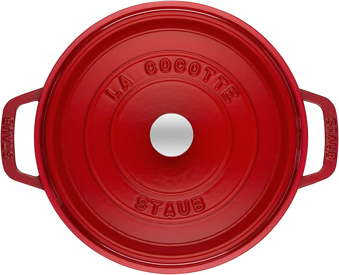 Cocotte Bräter, 30 cm Kirsch-Rot