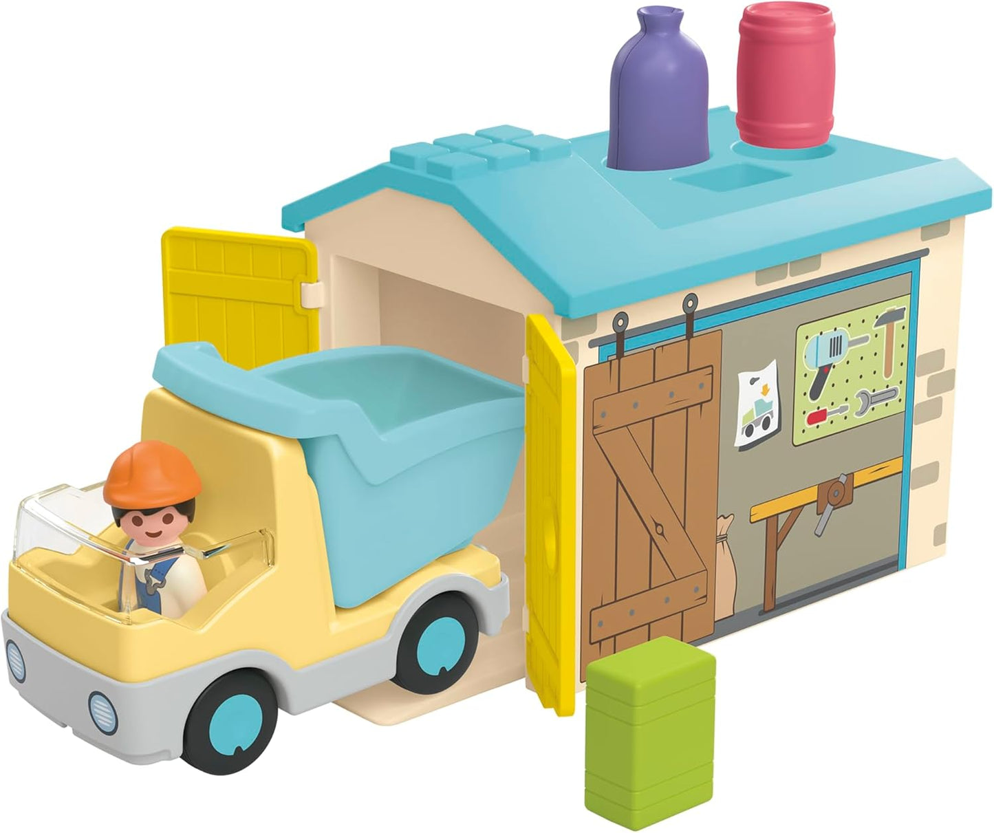 LKW mit Sortiergarage, LKW mit Sortiergarage
