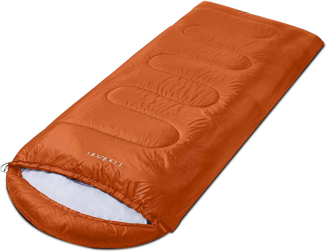 Wasserdichter Schlafsack, orange