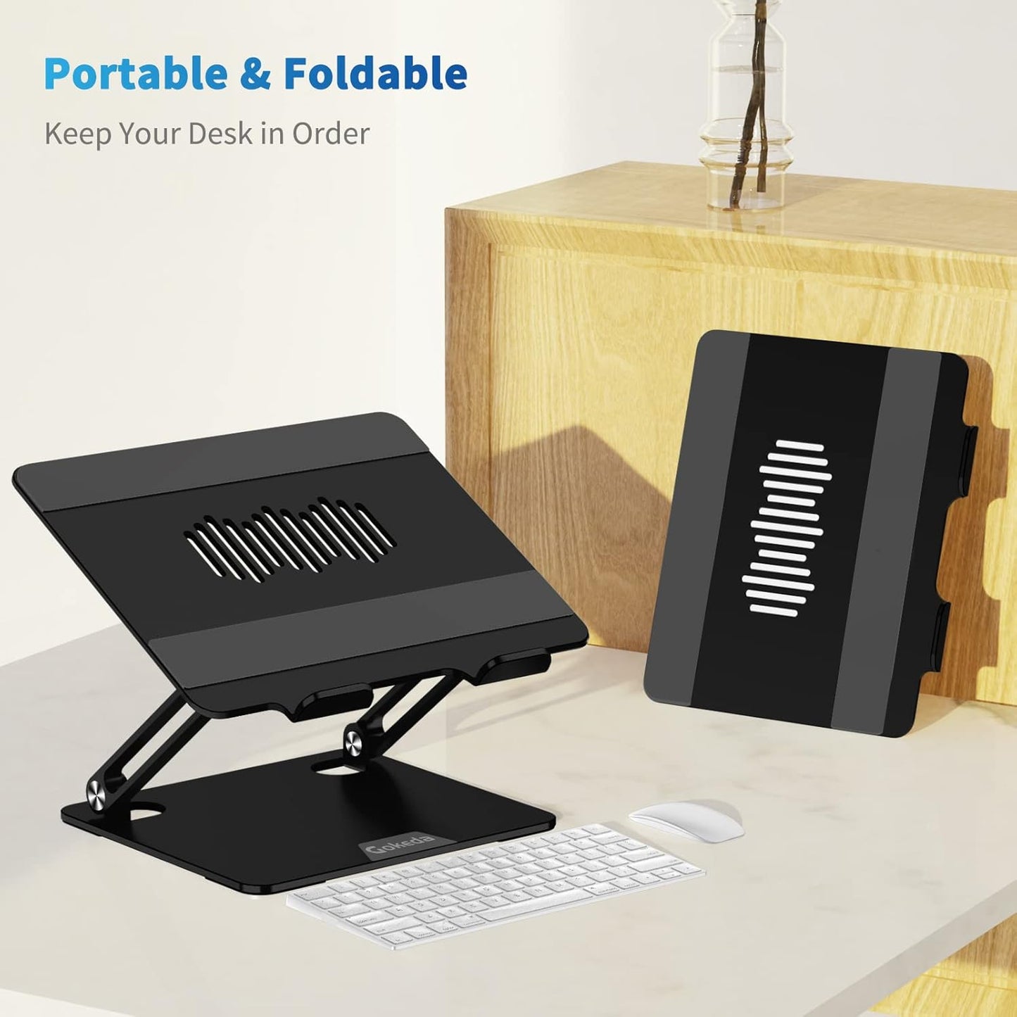 Laptopständer, Black
