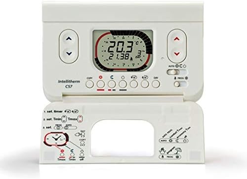 Chronothermostat C57 mit Wochenprogrammierung, Wöchentlich / Bianco