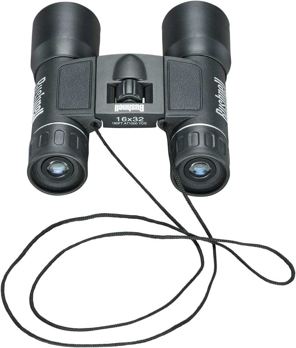 Fernglas 16x32 Powerview, 16 x 32 - Roof Prisma Schwarz