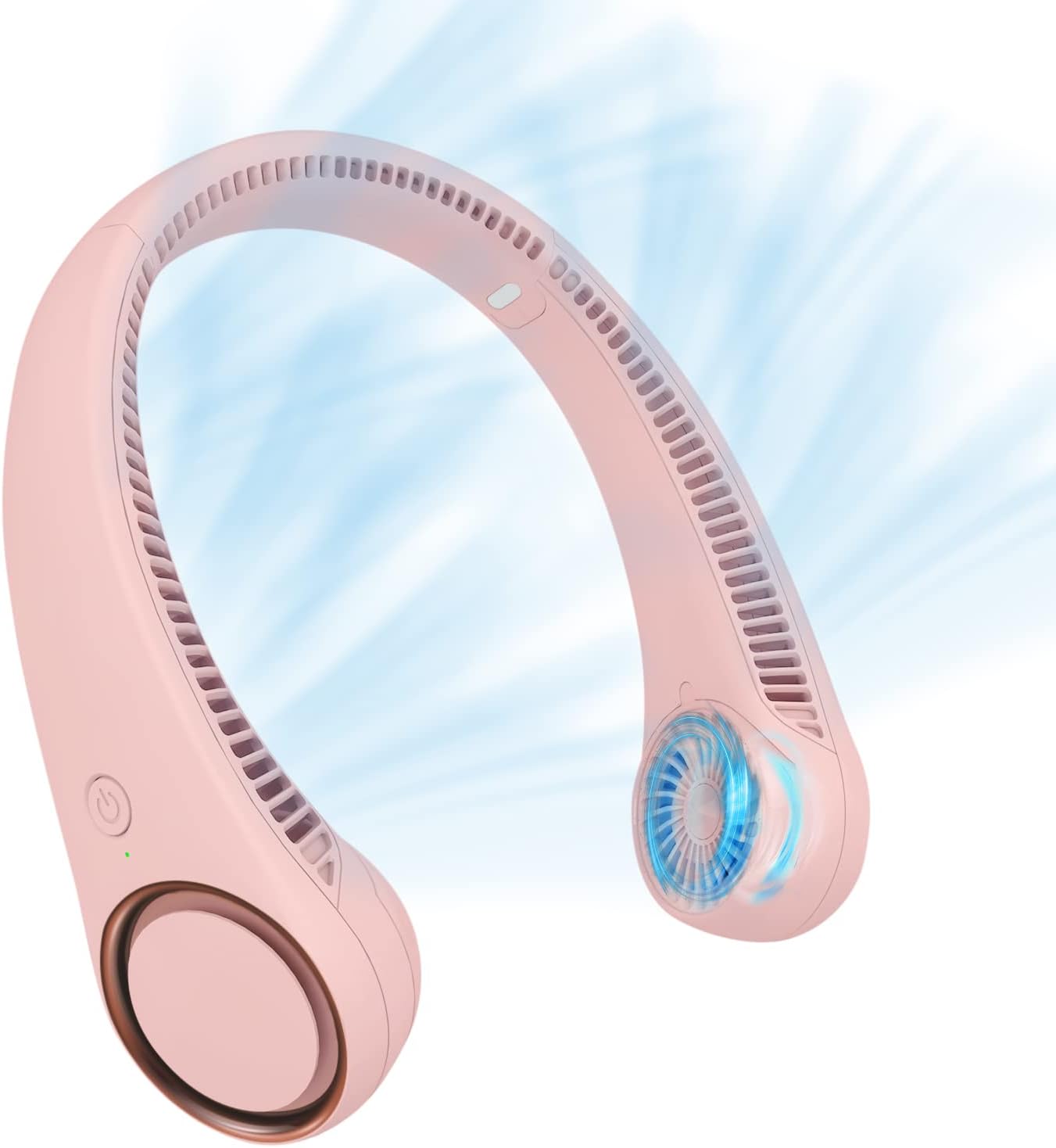 Halsventilator, blattlos, USB-betrieben, Pink