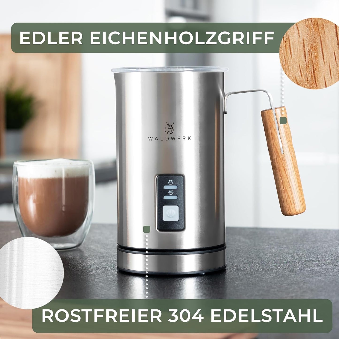 Elektrischer Milchaufschäumer