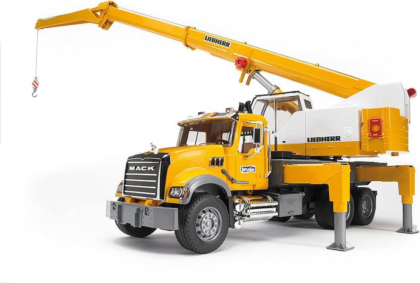 Mack Granite Liebherr Kran-LKW (02818)