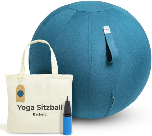 Ergonomischer Sitzball für Büro (65 cm), 65 cm Darkteal