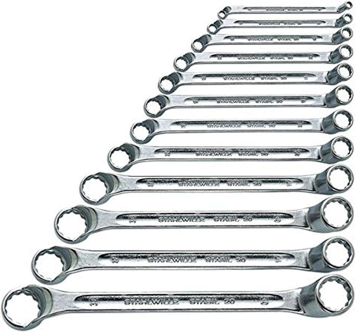 Doppelringschlüssel-Set, 12-teilig, 6-32 mm