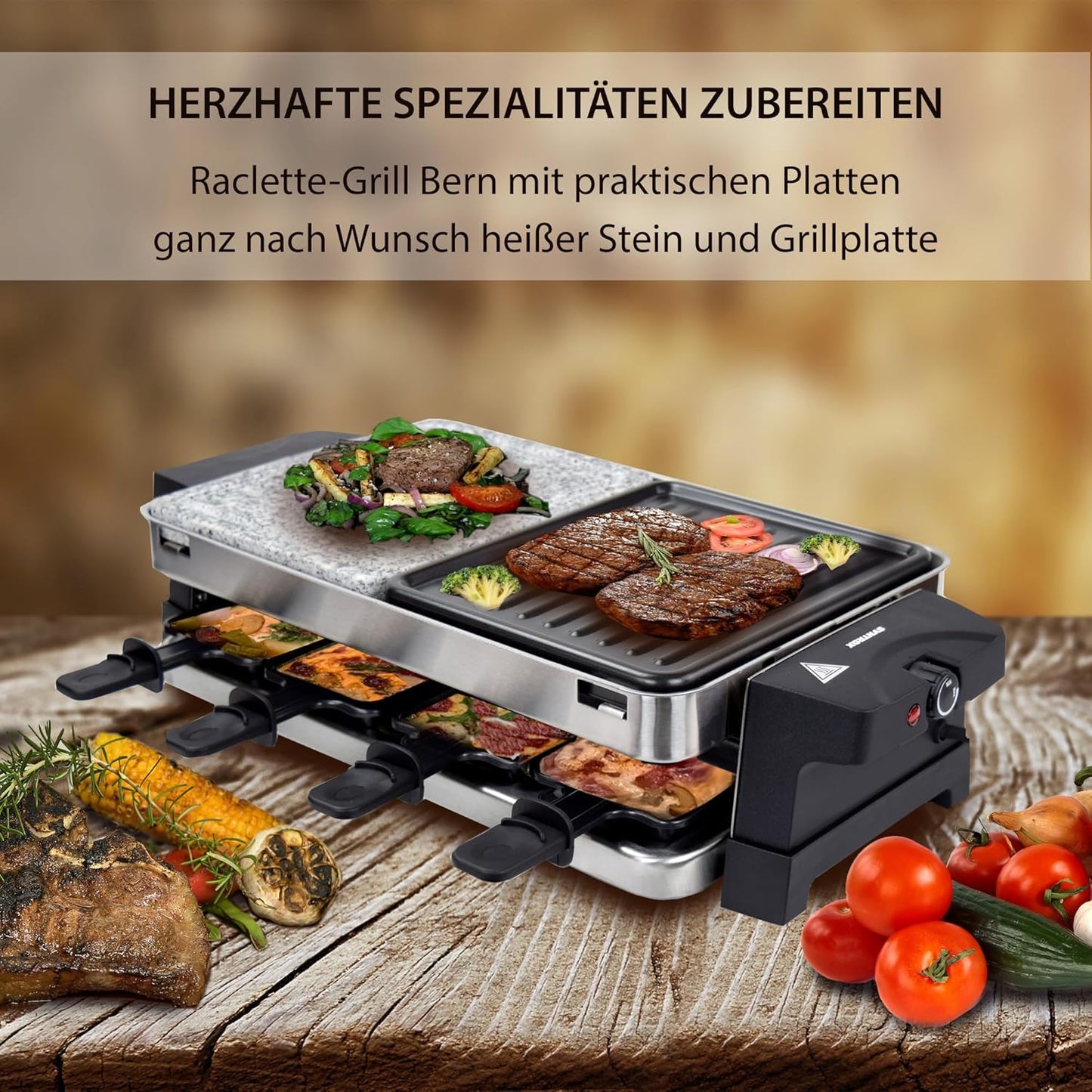 RAC-1500W-Bern Raclette-Grill Bernus