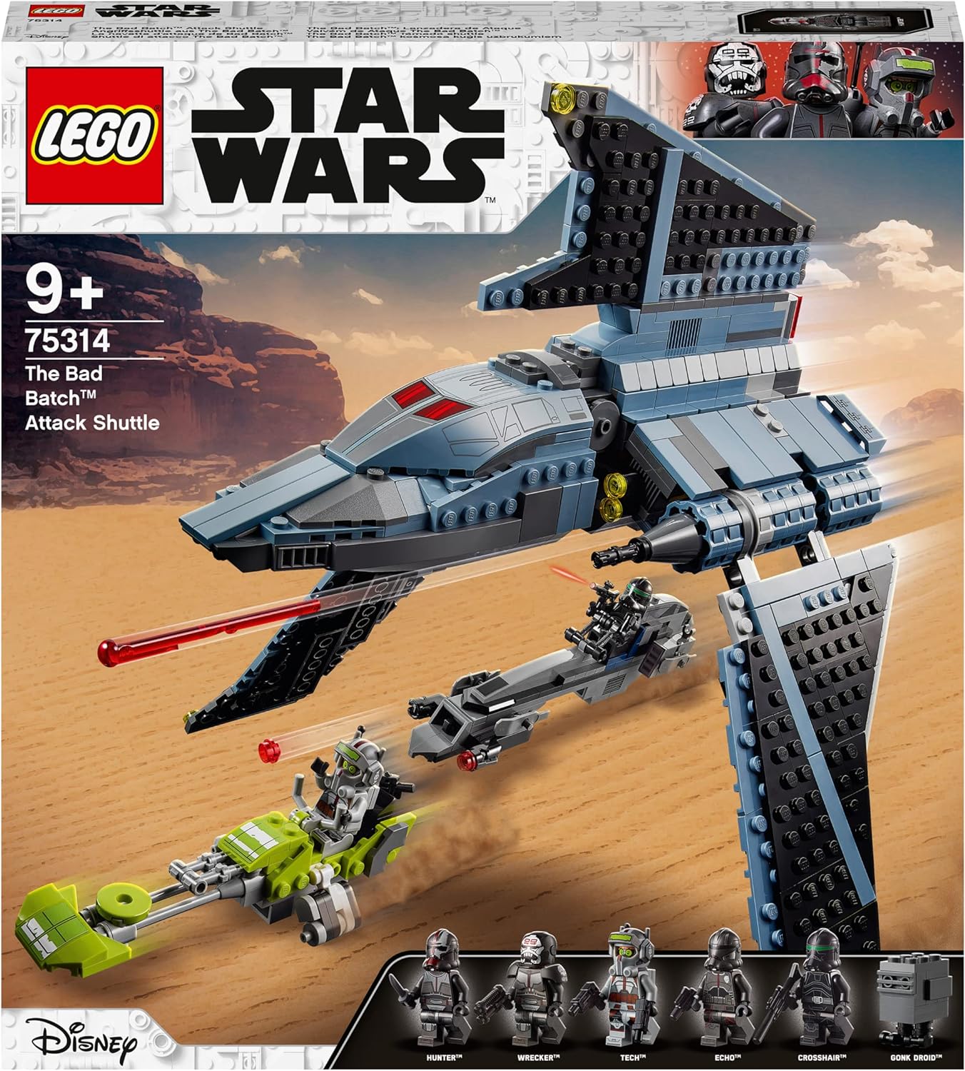 Star Wars Angriffsshuttle aus The Bad Batch