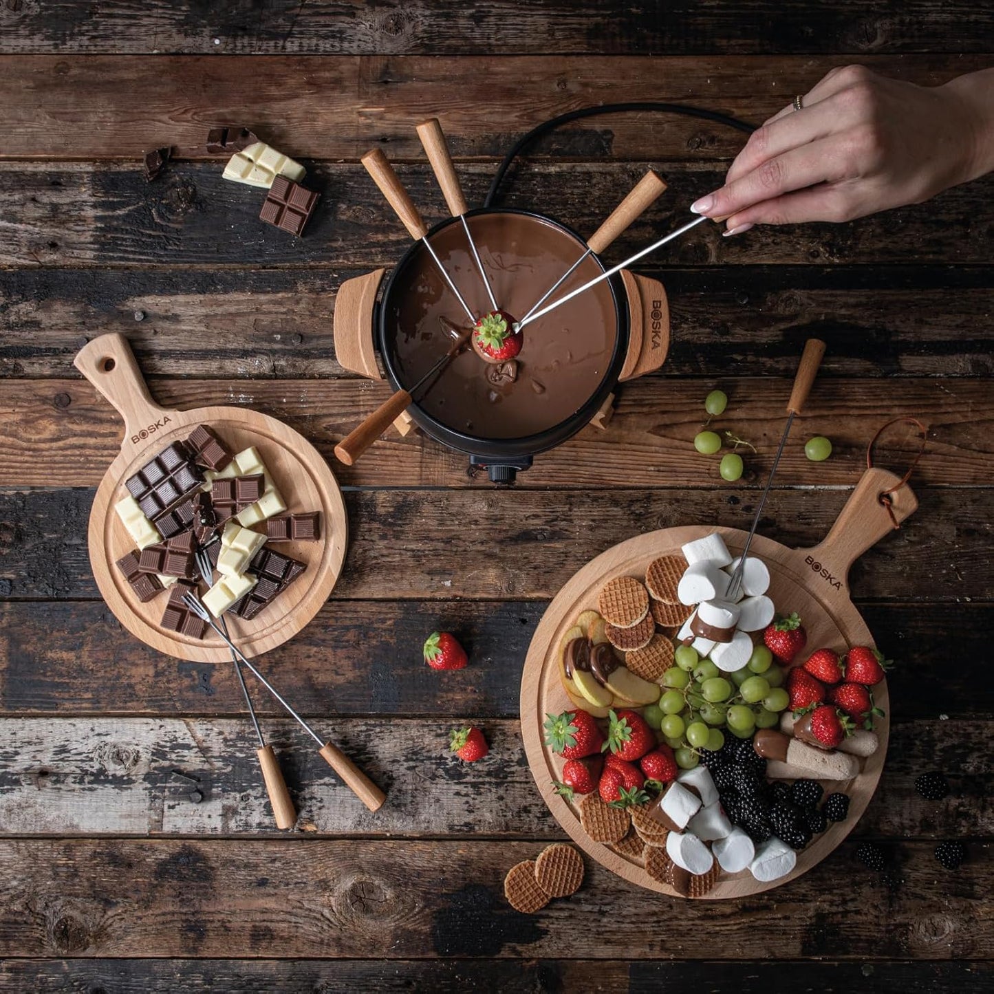 Fondueset mit Temperaturregler, Party