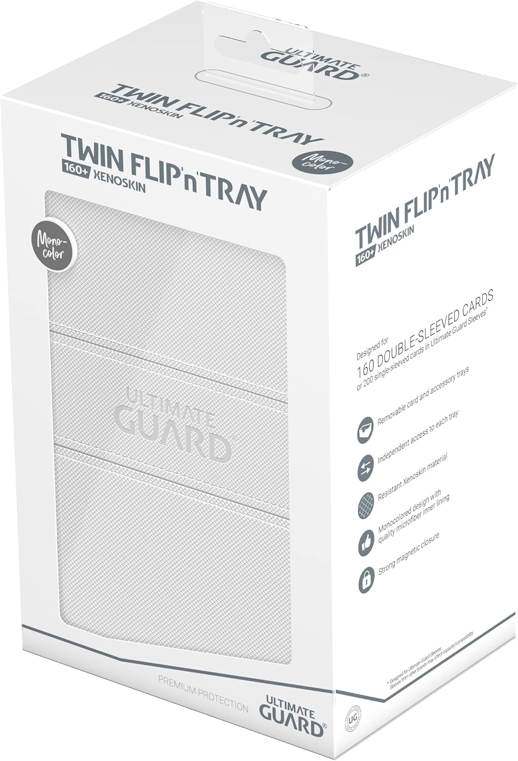 Twin Flip'n'Tray 160+ XenoSkin, Weiss