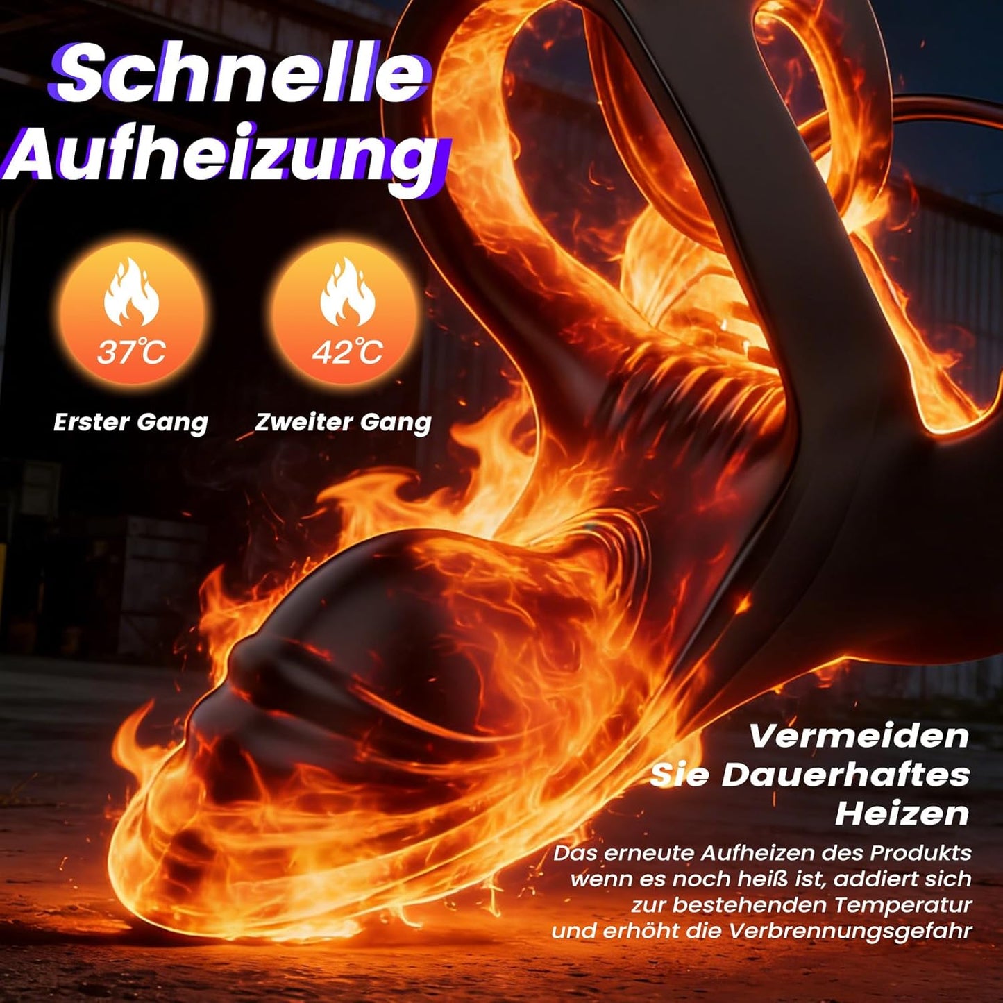 360° Penisring Vibrator für Männer