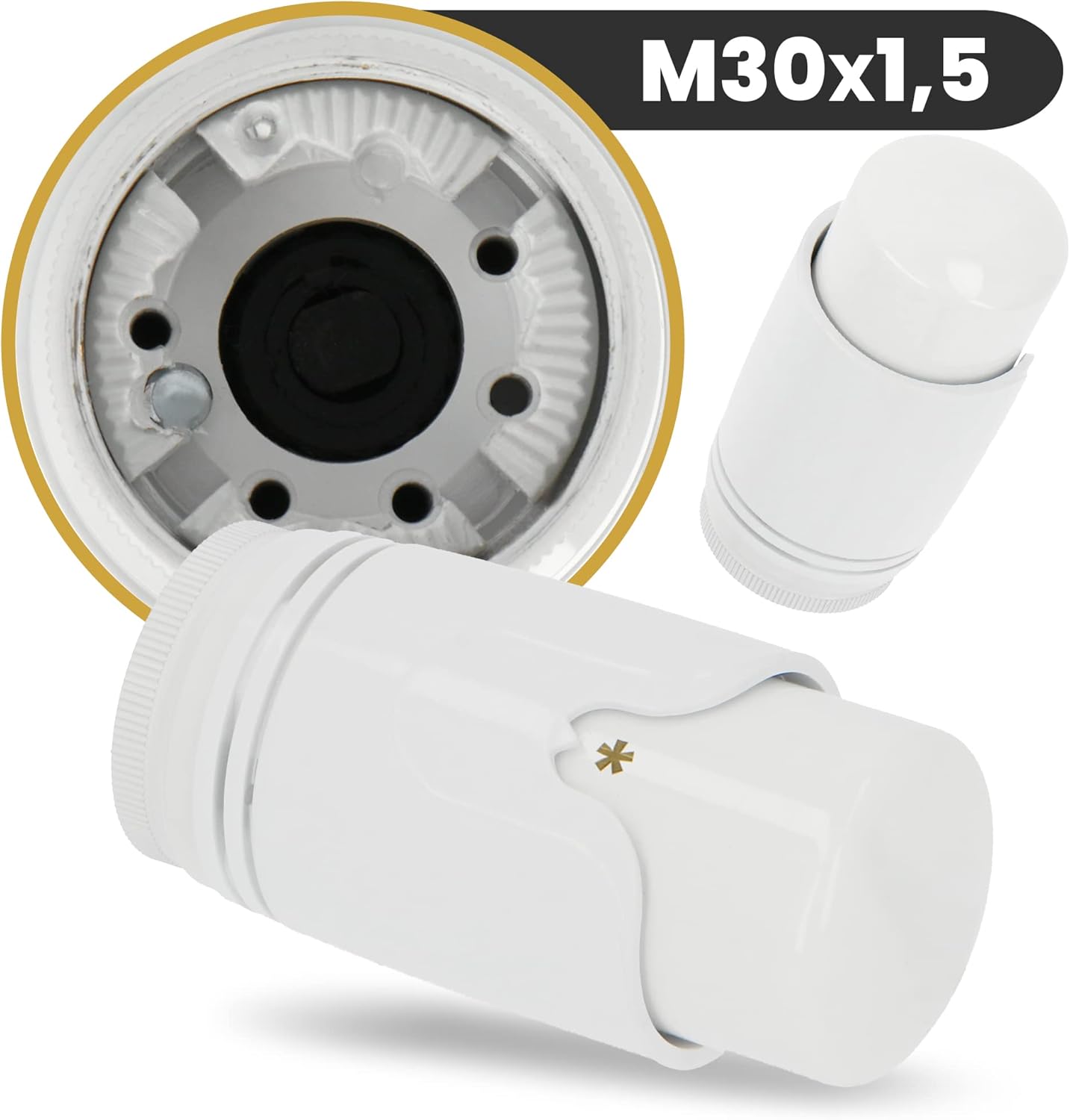 Multiblock Heizkörperthermostat, 1/2'' | Weiss