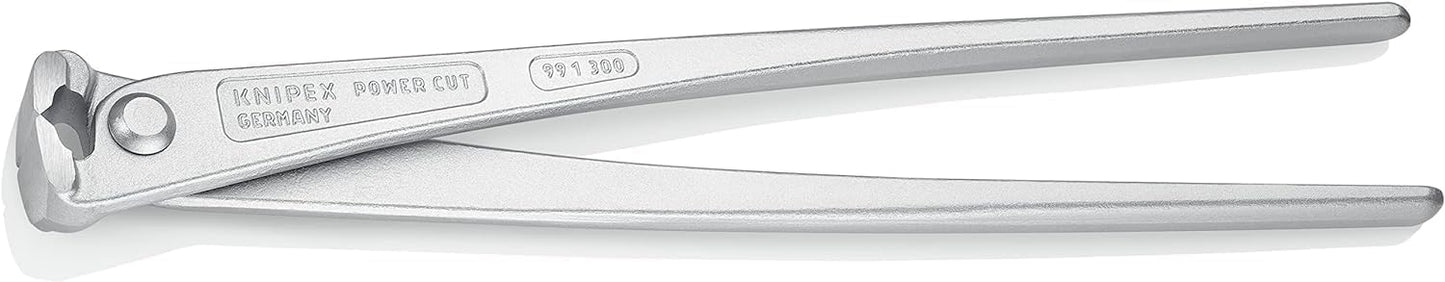 Kraft-Monierzange, Ohne Griffhüllen, Silber 250 mm glanzverzinkt SB-Verpackung