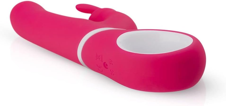 Rabbit Vibrator mit Klitoris-Stimulation, Rosa