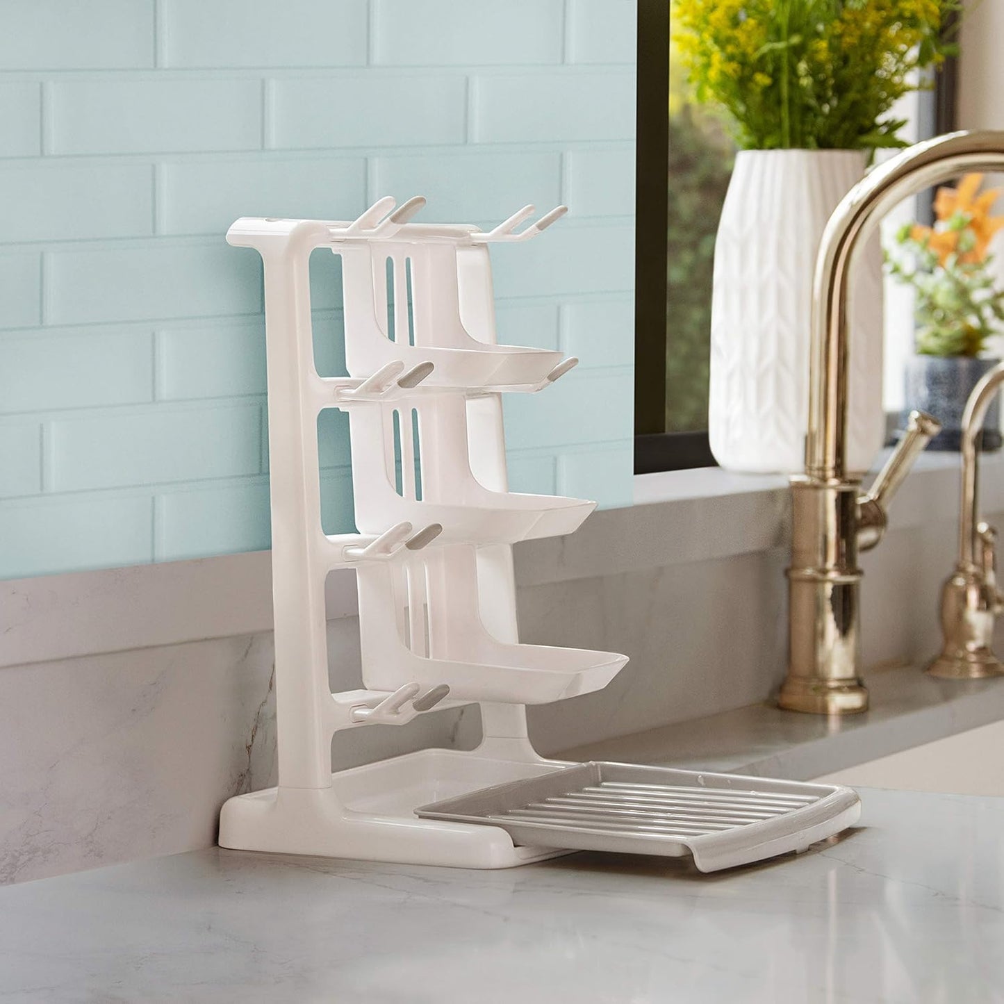 Tidy Babyflaschen-Trockengestell Space Saver, Tidy Drying Rack