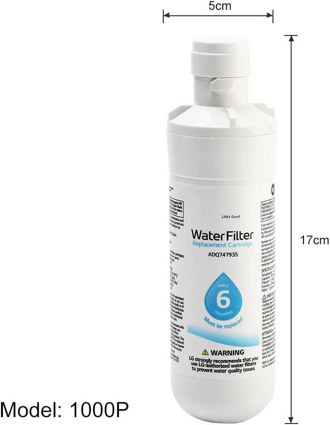 2er-Set Ersatz-Kühlschrank-Wasserfilter für Kenmore9980, 2 Stück.