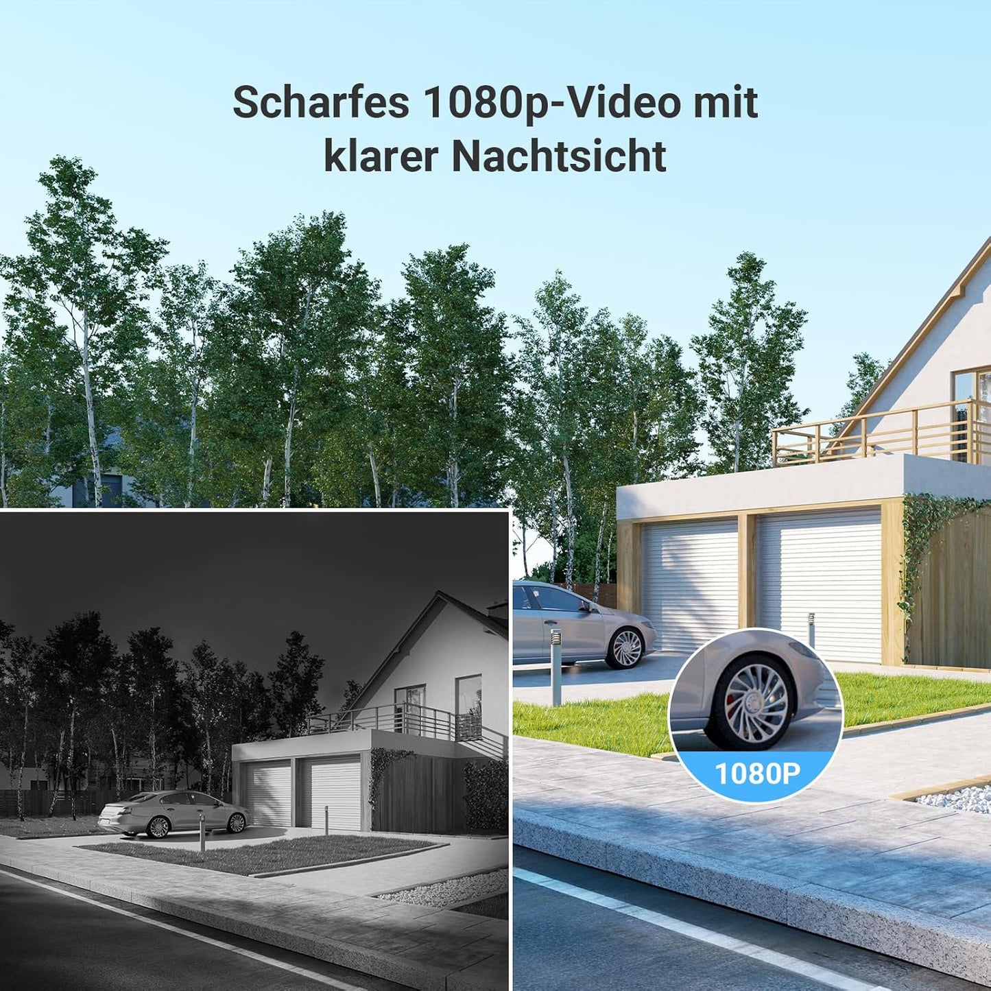 Video-Türsprechanlage CP5 mit Farb-Touchscreen, Grau