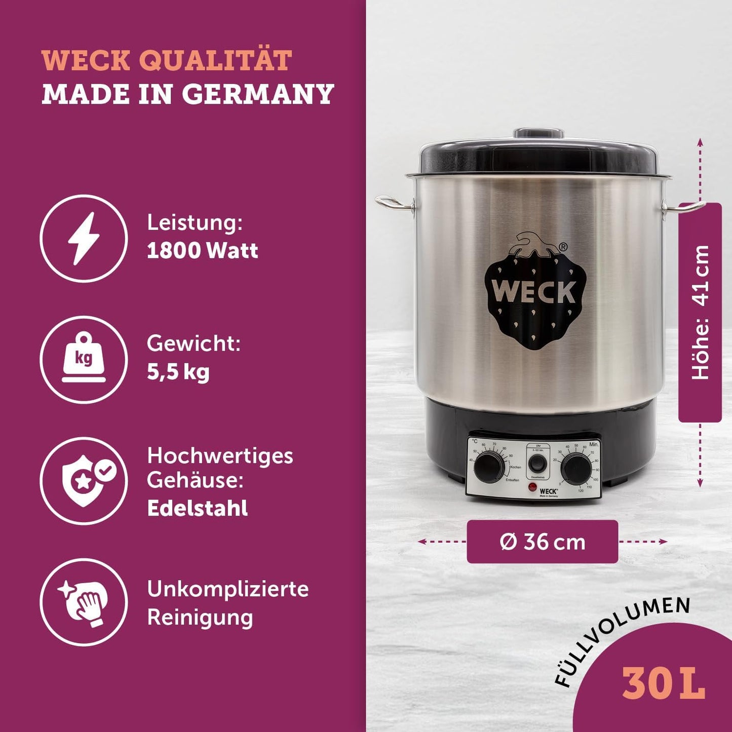Einkochtopf WAT25, WAT 25