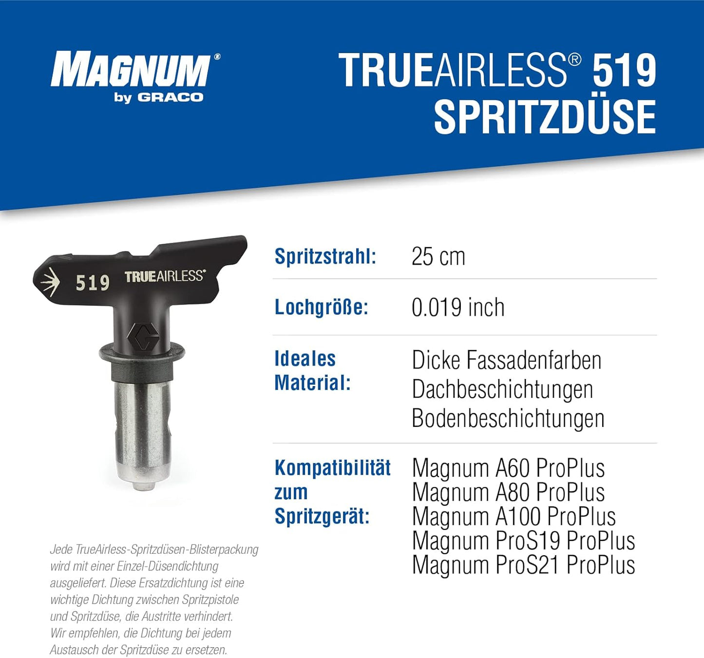 TRA519 TrueAirless Spritzdüse