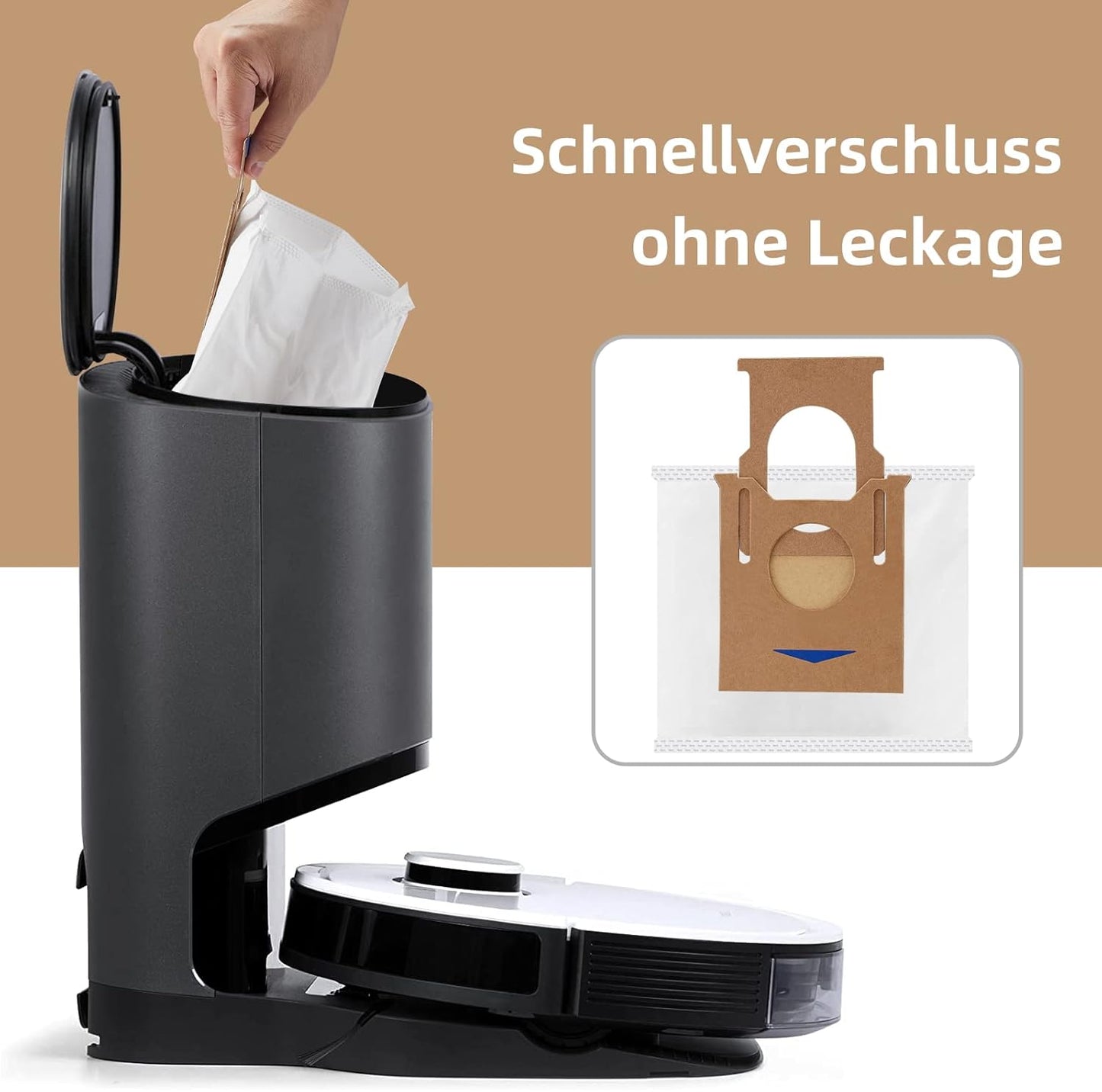 8 Stück Staubbeutel, 8 Staubsaugerbeutel