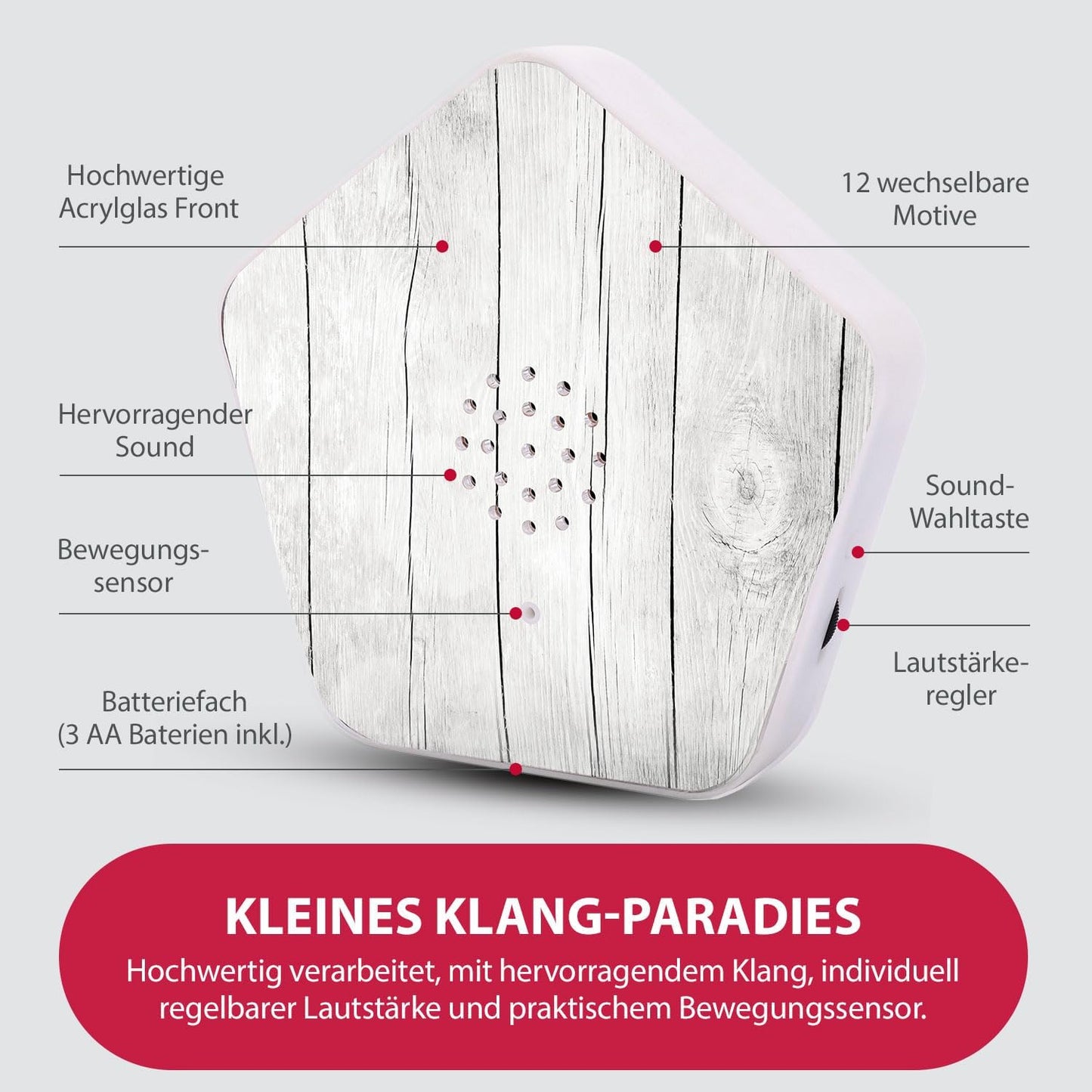 Sounds of Nature - Entspannungsbox mit Sensor