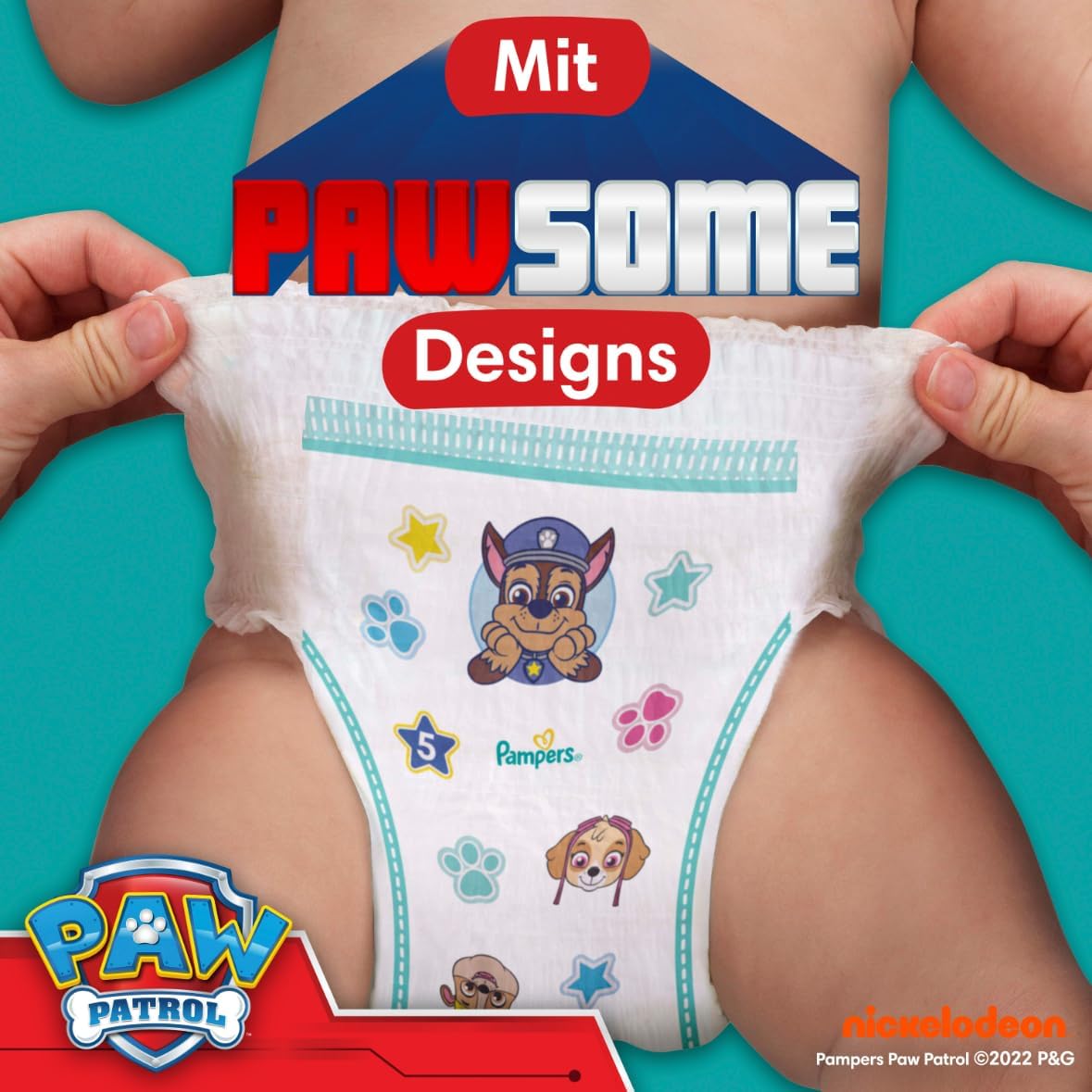 Baby-Dry Pants Paw Patrol, Größe 5 (160 Stück)