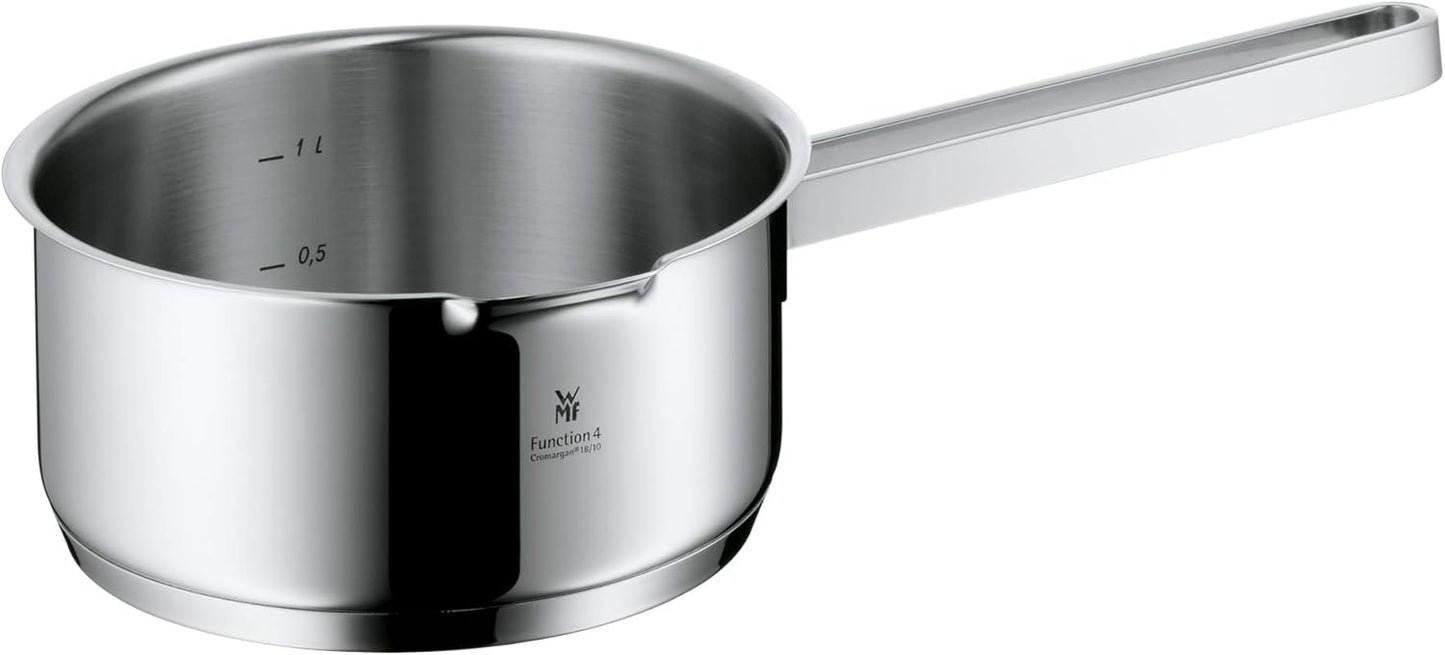 Induktions-Topfset mit Abgiessfunktion (5-teilig), Neues Topf-Set ; 5-teilig
