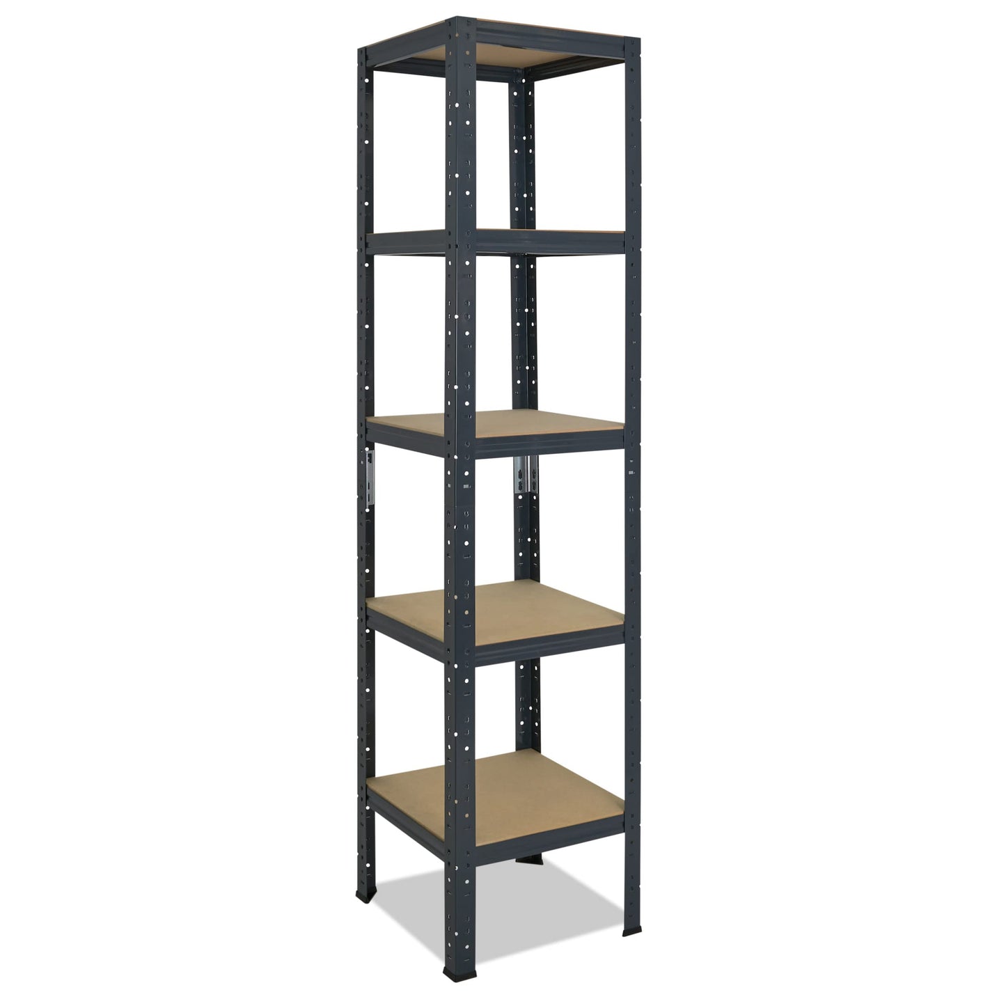 Home Schwerlastregal mit 5 Böden, H: 180cm / B: 50cm / T: 50cm