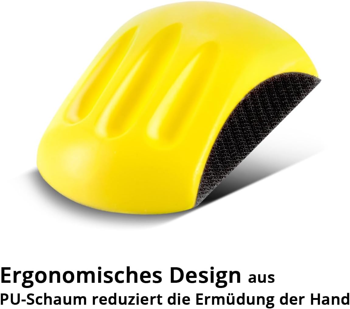 Druckluft-Exzenterschleifer DES-125 ST Set