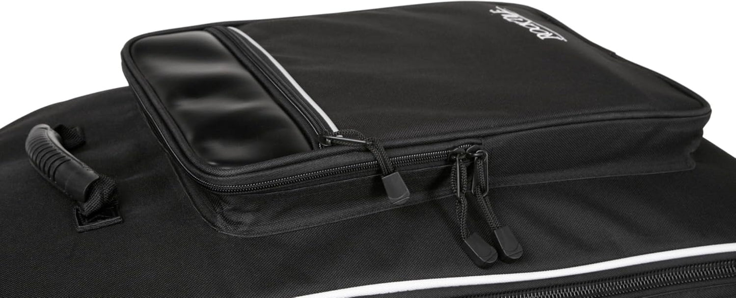 Gepolsterte Westerngitarrentasche Gigbag, Schwarz