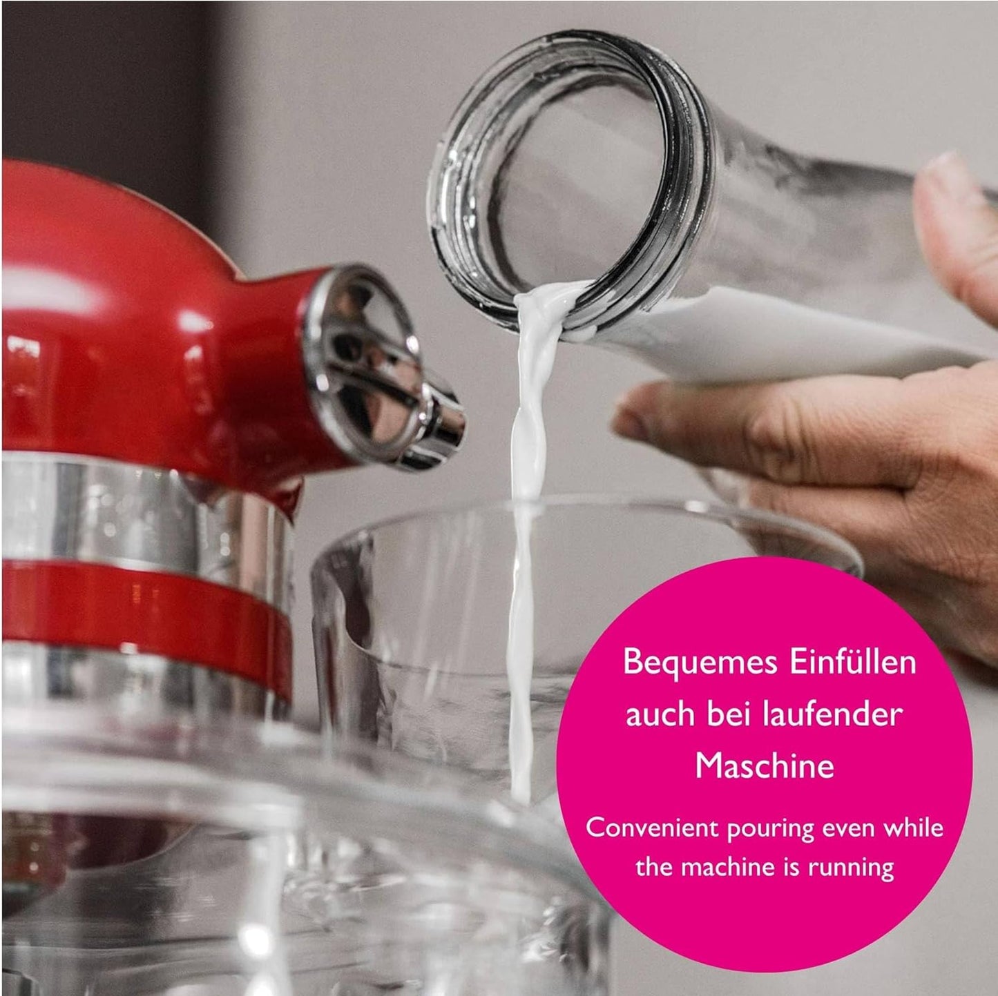 Profi-Spritzschutz für Kitchen Aid 4,3 und 4,7/4,8 Liter