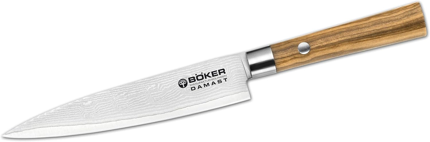 Allzweckmesser, Damast Olive Allzweckmesser
