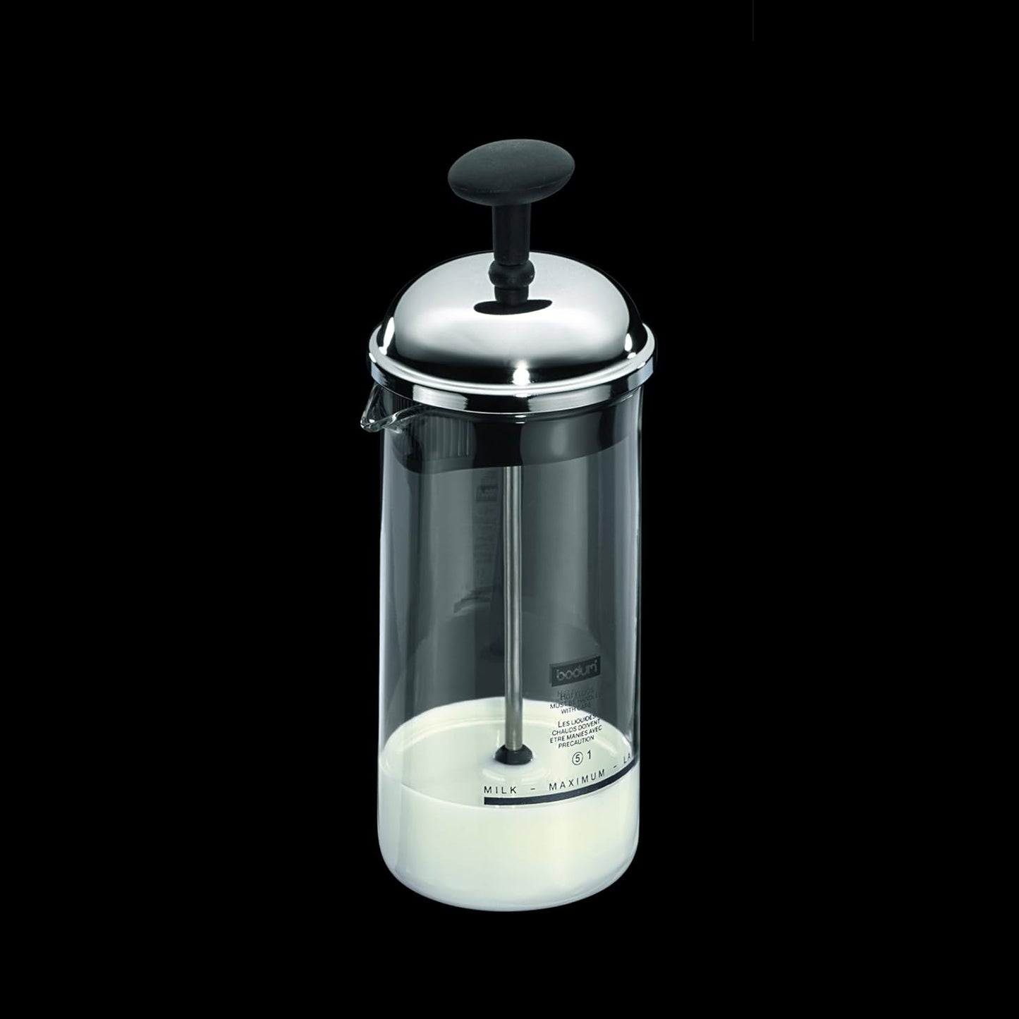 Kleiner Milchschäumer, Black 0.08 L (3 oz)