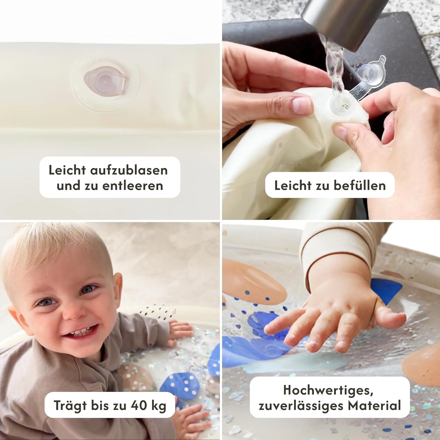 Wassermatte Baby-Sensorikspielzeug