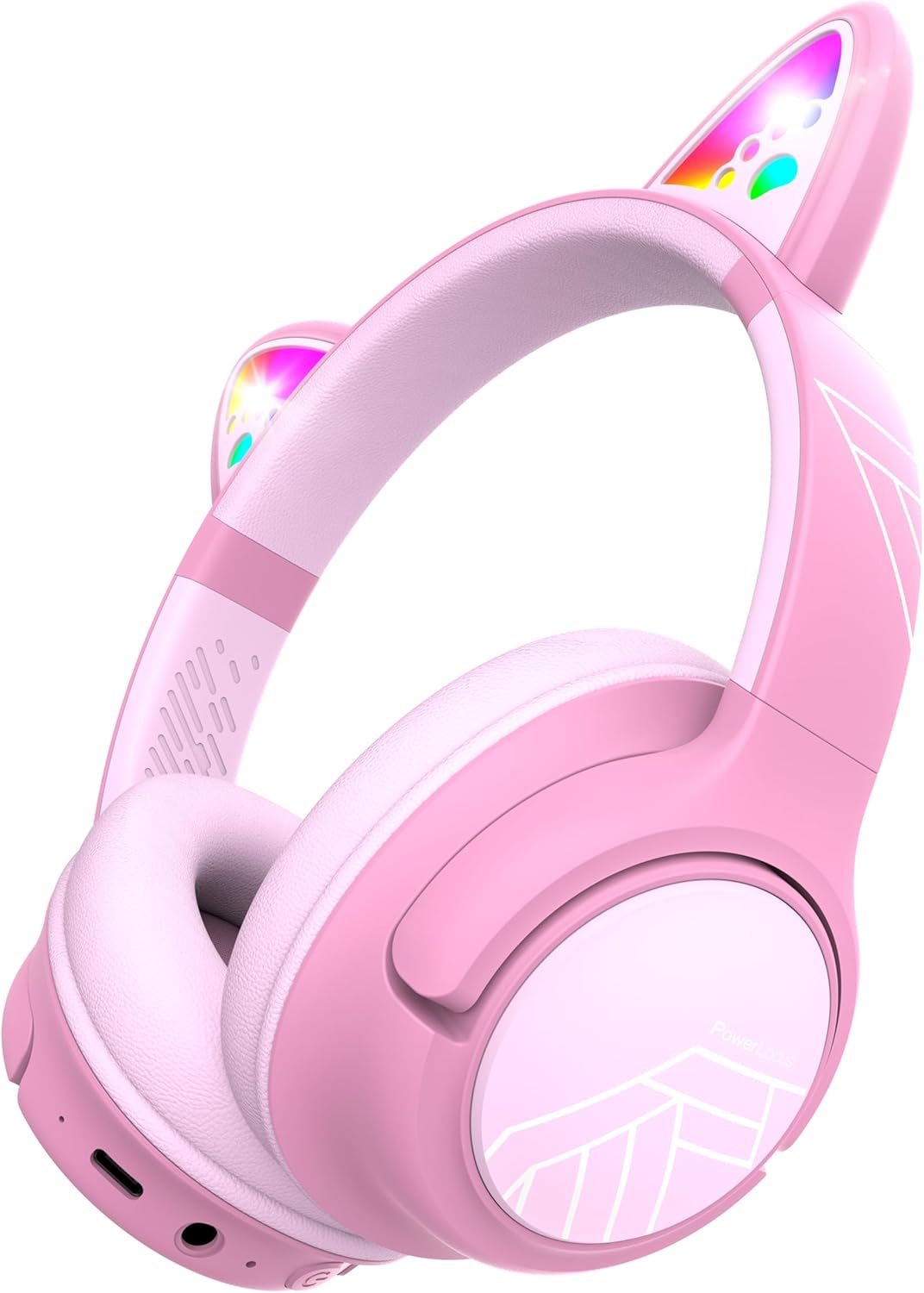 Bobo Bluetooth-Kopfhörer für Kinder, Rosa