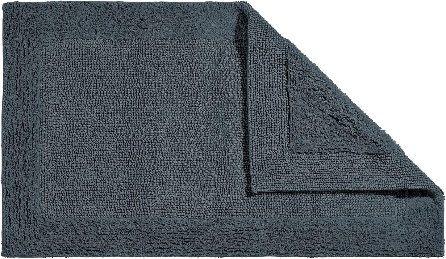 Badematte Stuttgart, 80x150 cm, Anthrazit Badteppich - 80x150 cm