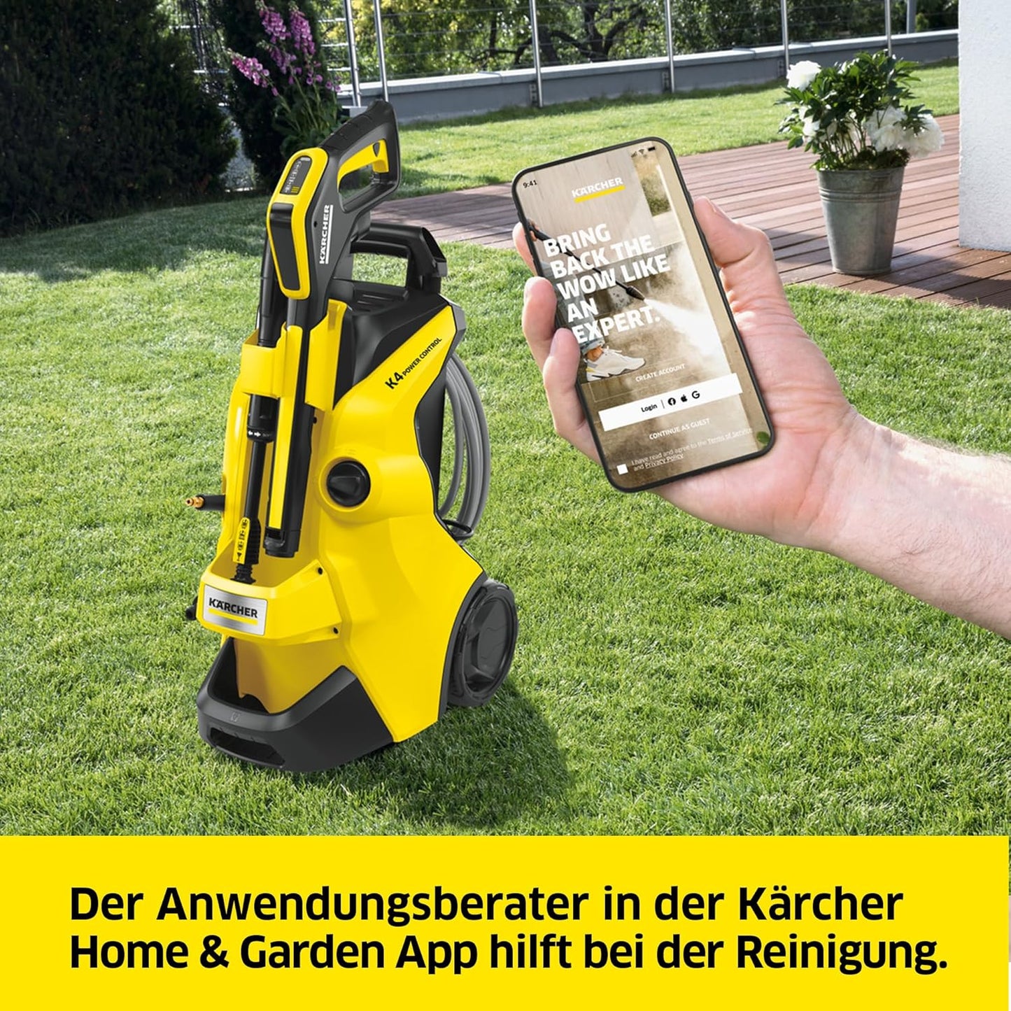Hochdruckreiniger K 4 Power Control (inkl. Home-Kit), K 4 Power Control mit Home-Kit