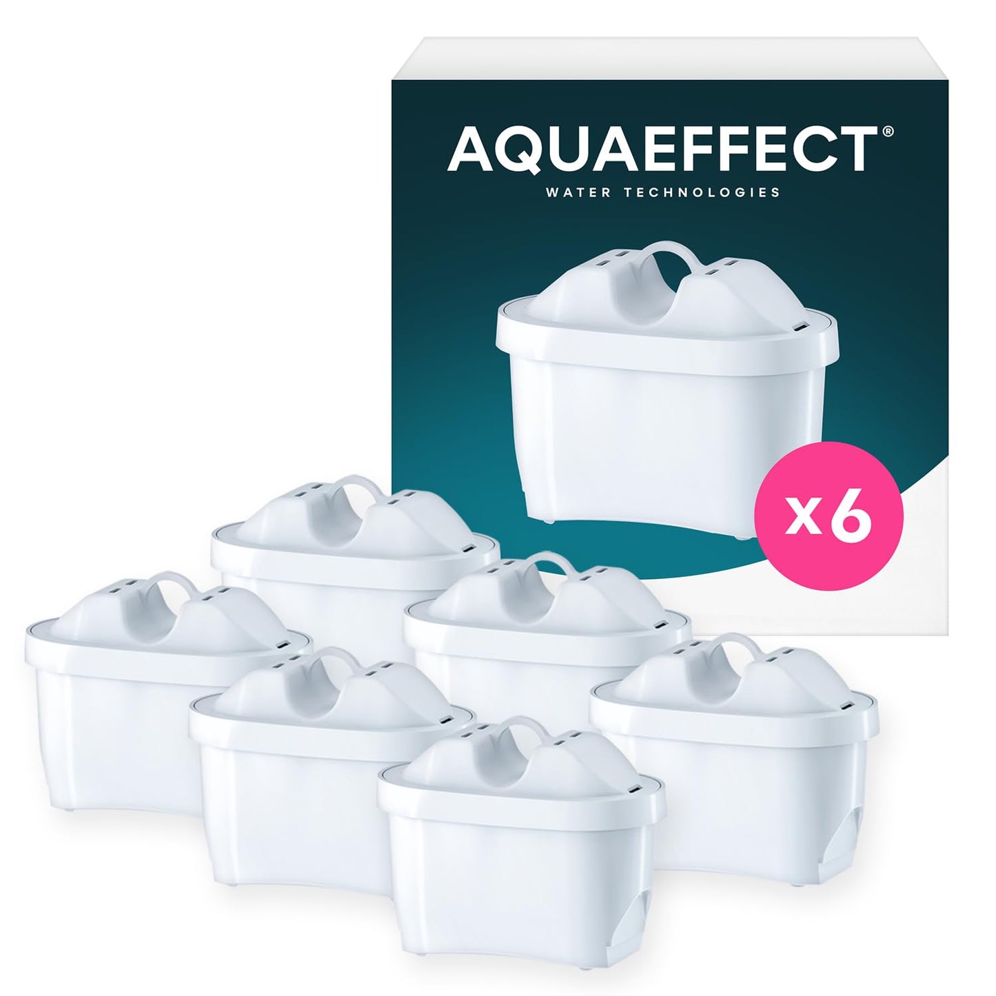 6er-Set Wasserfilterkartuschen, 6