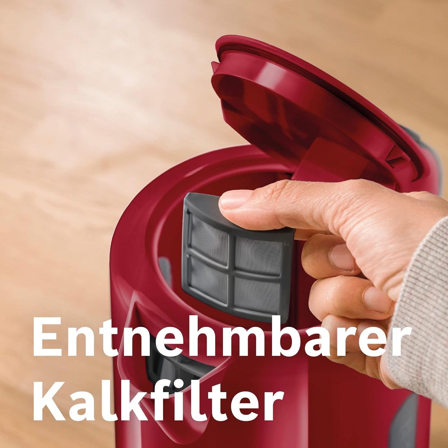 Wasserkocher ComfortLine mit Kalkfilter