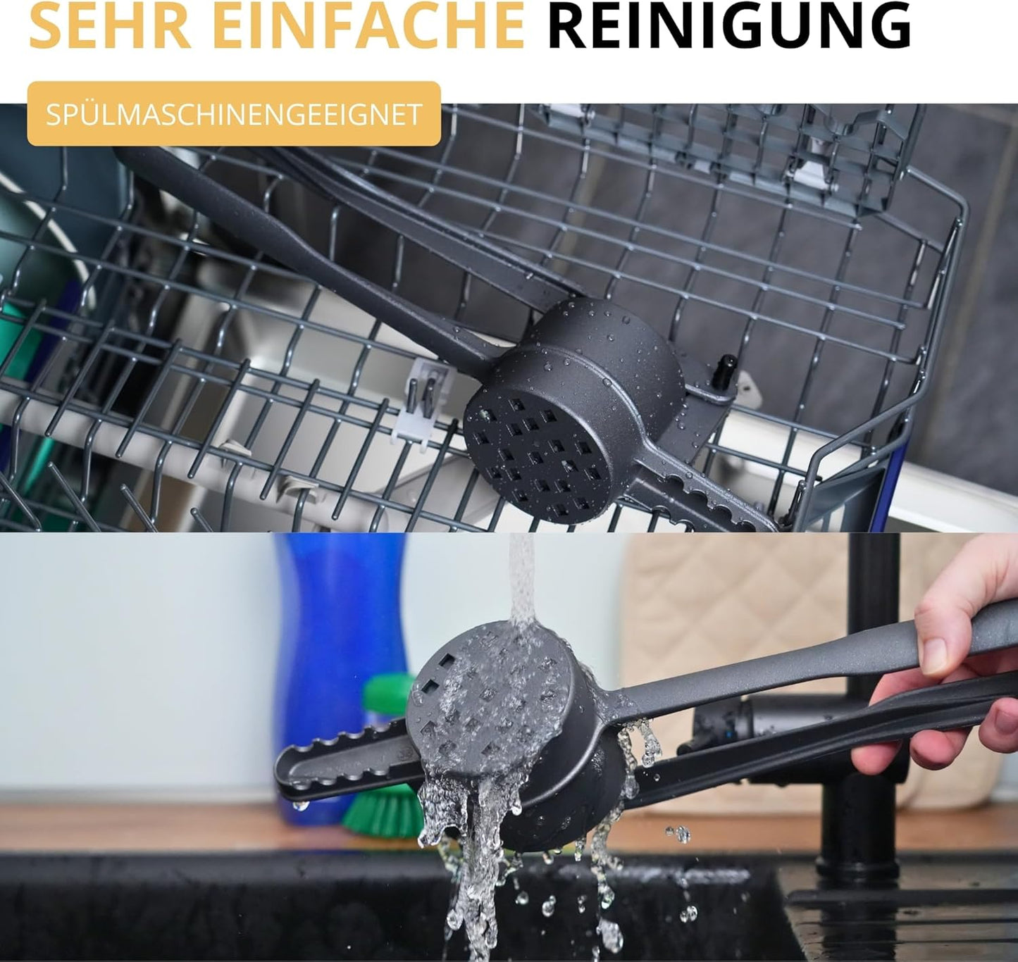 Pommespresse, Anthrazit