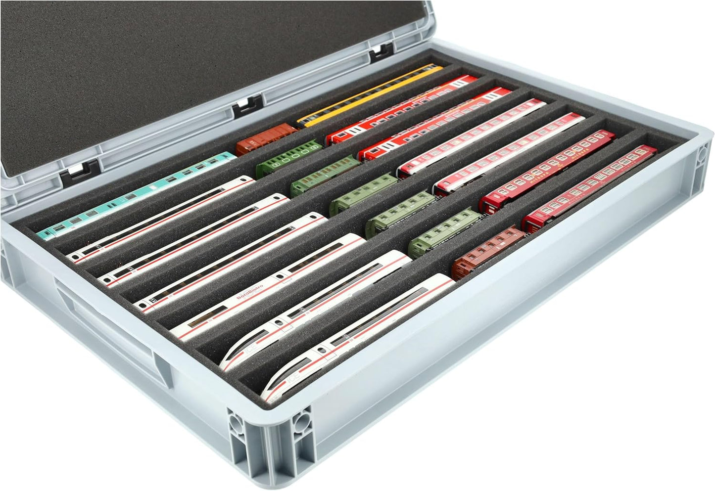 EB46Set Eurobox Schaumstoffeinlage für Spur TT Modelleisenbahn