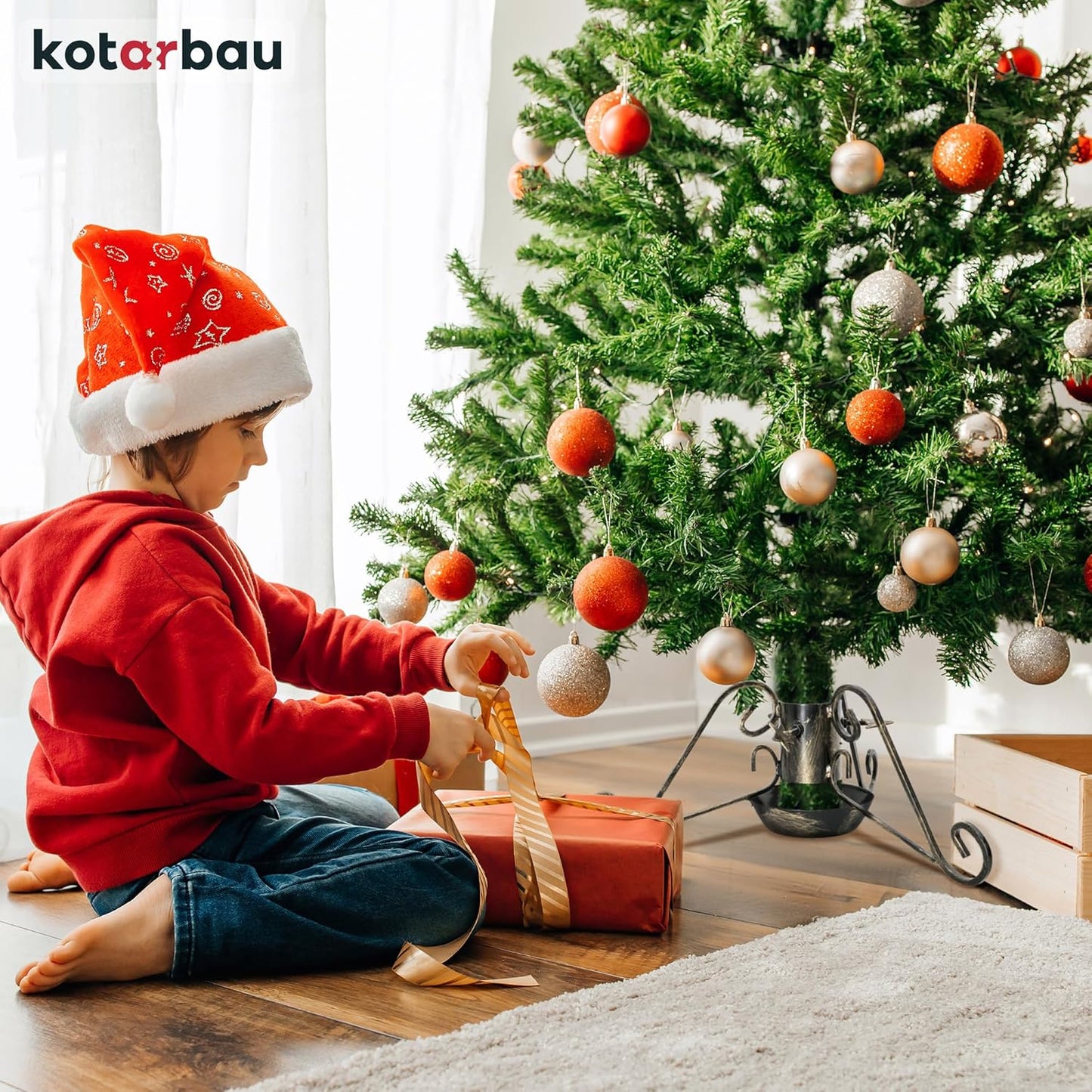 Weihnachtsbaumständer mit Wasserbehälter
