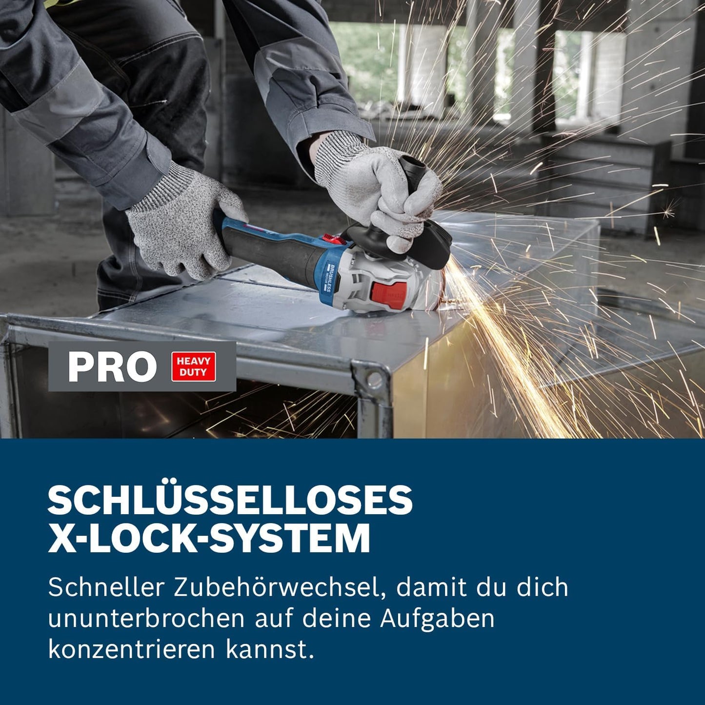 GWX 18V-8, + L-Boxx, ohne Akku/Lader