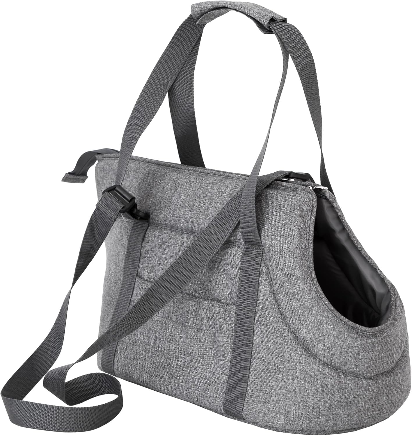 XL-Hundetasche, XL: 30 x 50 x 32 cm Graphit