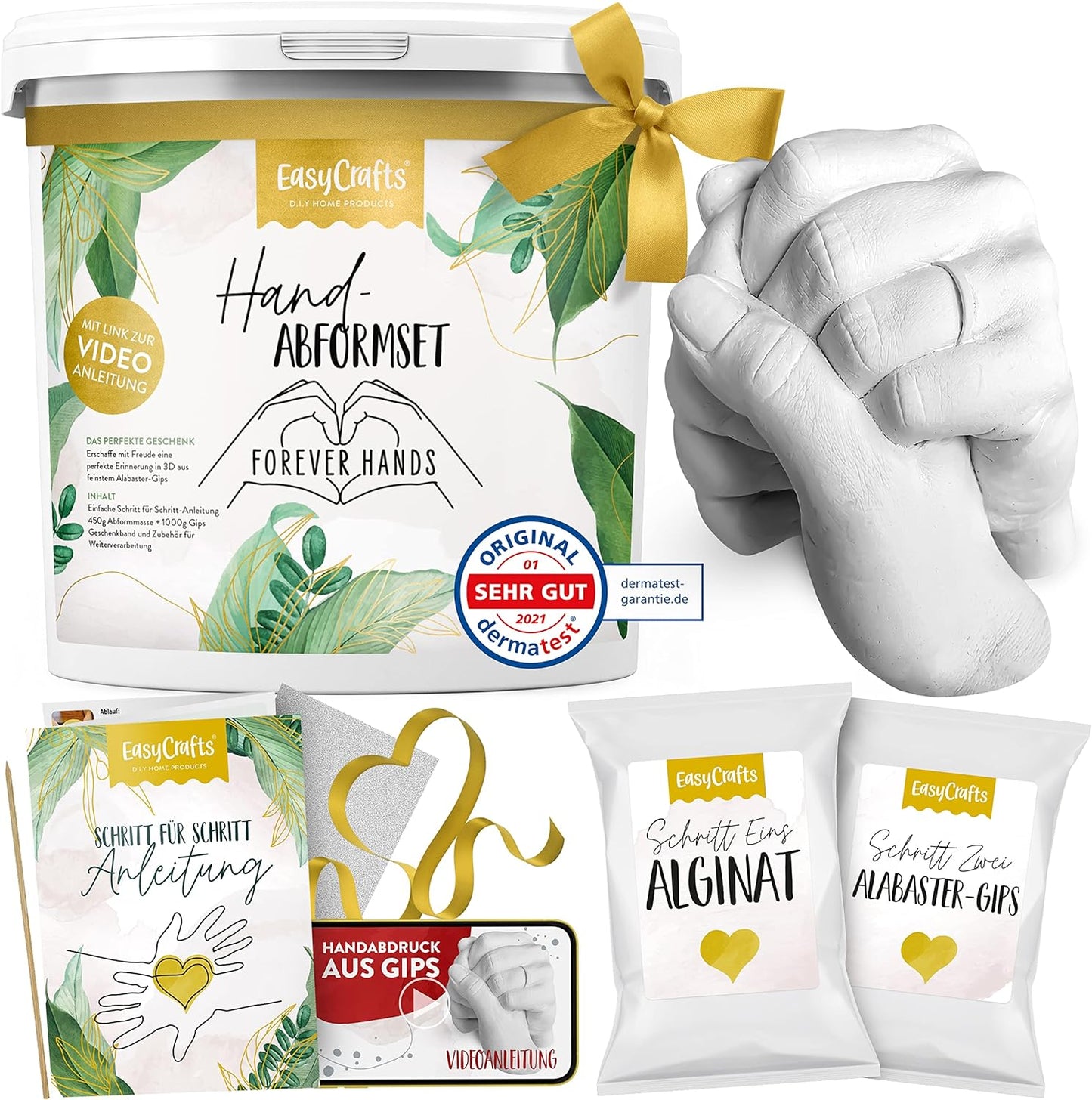 Handabdruck Set