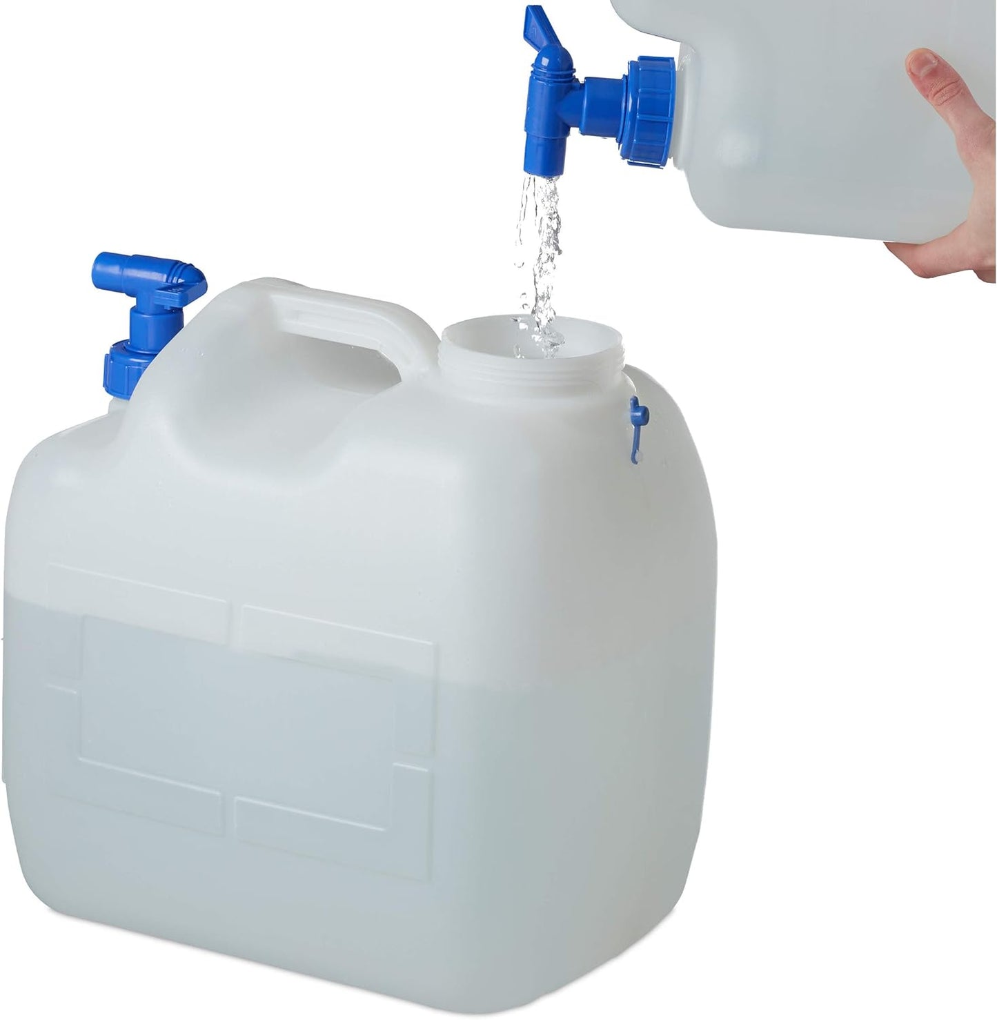 Wasserkanister mit Hahn, 23 Liter
