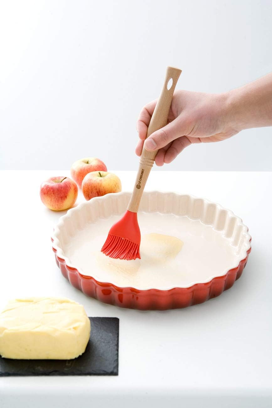 Tarte-Form aus Steinzeug, 24 cm, 24 cm Kirschrot